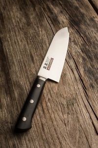 Masahiro Nóż Masahiro MV-H Santoku 175mm [14923] uniwersalny 1