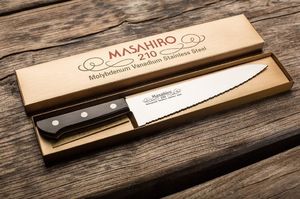 Masahiro Nóż Masahiro BWH Chef Wave Edge 210mm [14041] uniwersalny 1