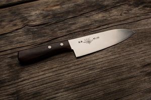 Masahiro Nóż MSC Santoku 165mm [11061] uniwersalny 4