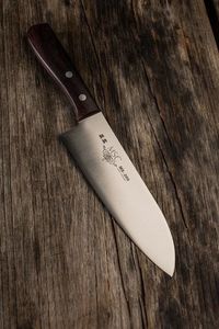 Masahiro Nóż MSC Santoku 165mm [11061] uniwersalny 8