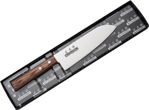 Masahiro Nóż Masahiro Sankei Santoku 165mm brązowy [35921] uniwersalny 4