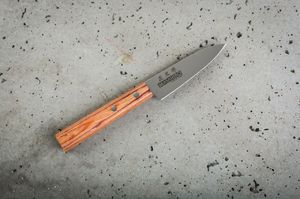 Masahiro Nóż Masahiro Sankei Paring 90mm brązowy [35924] uniwersalny 3