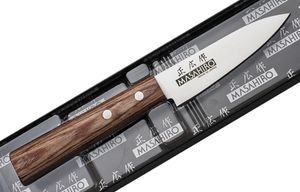 Masahiro Nóż Masahiro Sankei Paring 90mm brązowy [35924] uniwersalny 6