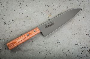 Masahiro Nóż Masahiro Sankei Chef 180mm brązowy [35922] uniwersalny 4