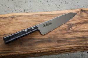 Masahiro Nóż Masahiro Sankei Chef 180mm czarny [35842] uniwersalny 4