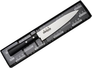 Masahiro Nóż Masahiro Sankei Utility 150mm czarny [35845] uniwersalny 4
