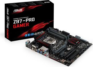 Płyta główna Asus Z97-PRO GAMER, Z97, DualDDR3-1600, SATA3, Sata Express, HDMI, DVI, ATX (Z97-PRO GAMER) 3