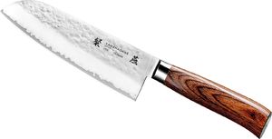 Tamahagene Nóż kuchenny Tamahagane Tsubame Santoku 17,5 cm SNH-1114 uniwersalny 1