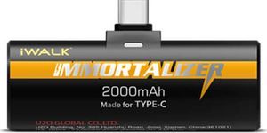 Powerbank iWalk Immortalizer 2000C 2000 mAh Czarny 1
