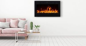 Aflamo Kominek Elektryczny Ścienny Majestic 26 66 cm 8