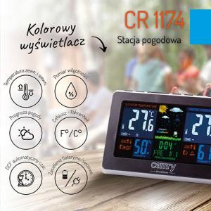 Stacja pogodowa Camry CR 1174 4