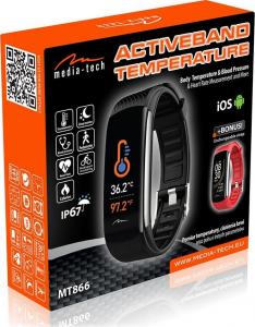 Smartband Media-Tech MT866 Czarny 8