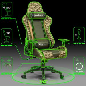 Fotel Warrior Chairs Fields Of Battle Deser 2