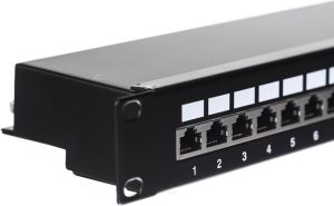 NetRack Patch panel 19'' 24-porty Kat. 6 FTP (104-07) 2