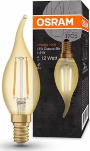 Osram OSRAM Vintage 1906 LED CL BA Filament GOLD 1,5W 824 E14 120lm 2400K (CRI 80) 15000h A++ (Krabička 1ks) 1