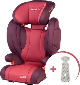 Fotelik samochodowy BabySafe Fotelik Saluki Pink Violet 15-36kg BabySafe + GRATIS 1