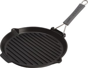 Patelnia STAUB grillowa Żeliwna 27cm 1