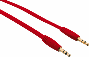 Kabel Trust Jack 3.5mm - Jack 3.5mm 1m czerwony (KABKATRULAUD0003) 1