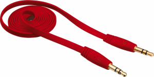 Kabel Trust Jack 3.5mm - Jack 3.5mm 1m czerwony (KABKATRULAUD0003) 2