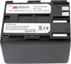 Akumulator Braun Braun akumulátor CANON BP-535, 4860mAh 1