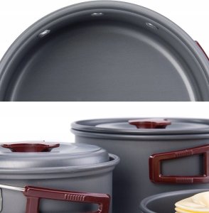 Naturehike Naturehike set hliníkového nádobí pro 2-3 osoby 680g 3