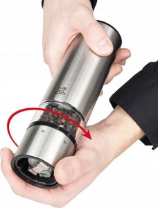 Młynek do przypraw Peugeot Peugeot ELIS SENSE electrical pepper grinder stl. steel 20 cm 6