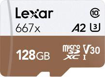 Karta Lexar Professional 667x MicroSDXC 128 GB Class 10 UHS-I/U3 A2 V30 (LSDMI128B667A) 1