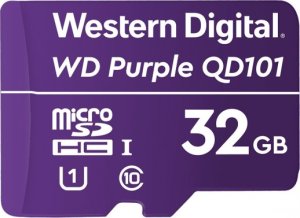 Karta WD Purple MicroSDHC 32 GB Class 10 UHS-I/U1  (WDD032G1P0C) 1