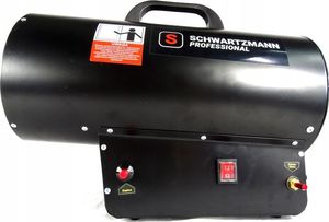 Schwartzmann Nagrzewnica gazowa dmuchawa 30kW 650m3/h + wąż i reduktor 4