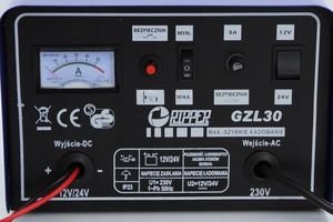 Ripper Prostownik 12/24V 30A funkcja szybkiego ładowania GZL-30 3