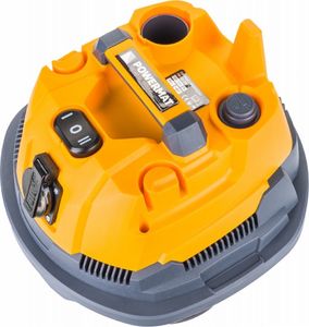 Odkurzacz przemysłowy Powermat Odkurzacz przemysłowy 1600W Sucho/Mokro + OTRZĄSACZ filtra 10