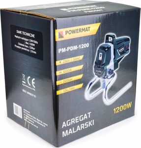 Powermat Agregat malarski PM-PDM-1200 1200 W 10
