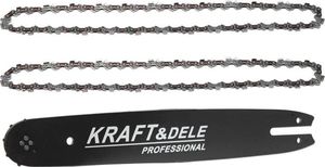 Kraft&Dele Prowadnica 15/38cm + 2 łańcuchy 1,5mm 0,325 do piły Husqvarna 1
