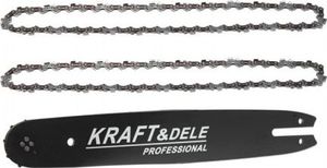 Kraft&Dele Prowadnica 16/40cm + 2 łańcuchy 1,3 mm 3/8 59 ogniw 1