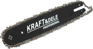 Kraft&Dele Prowadnica 16/40cm + 2 łańcuchy 1,3 mm 3/8 59 ogniw 4