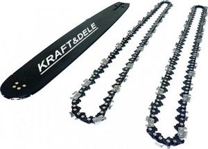 Kraft&Dele Prowadnica 16/40cm + 2 łańcuchy 1,3 mm 3/8 59 ogniw 5