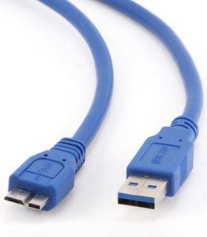 Kabel USB Natec micro USB 3.0, 0.5, Niebieski (MNKA-0637) 1