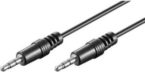 Kabel Manhattan Jack 3.5mm - Jack 3.5mm 0.6m czarny (907156) 1