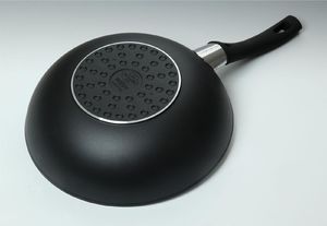 Patelnia Ballarini Wok indukcyjny BALLARINI ceramiczny 28 cm uniwersalny 3