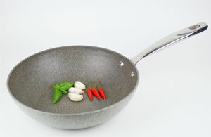 Patelnia Ballarini Wok BALLARINI granitowy indukcyjny 28 cm uniwersalny 2