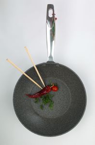 Patelnia Ballarini Wok BALLARINI granitowy indukcyjny 28 cm uniwersalny 6