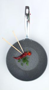 Patelnia Ballarini Wok BALLARINI granitowy indukcyjny 28 cm uniwersalny 9