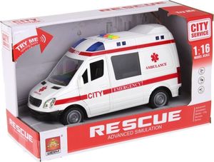 Ambulans Karetka Pogotowia Światło Napęd 1:16 12