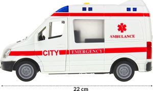 Ambulans Karetka Pogotowia Światło Napęd 1:16 3