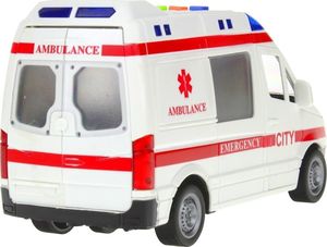 Ambulans Karetka Pogotowia Światło Napęd 1:16 4