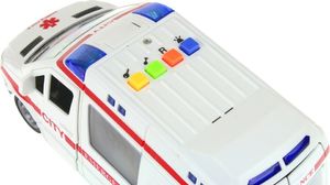 Ambulans Karetka Pogotowia Światło Napęd 1:16 10
