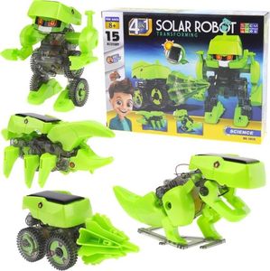 Robot Solarny 4w1 Dinozaur Zestaw Konstrukcyjny 1