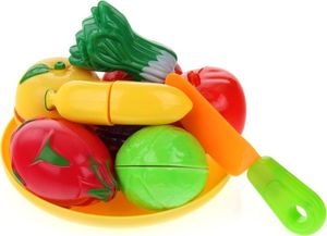Zestaw Warzywa i Owoce do Krojenia Rzep Nóż Talerz 1