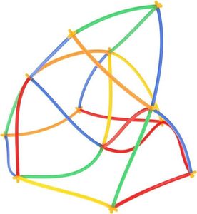 Klocki Słomki Konstrukcyjne Patyczki Zestaw 700el. 13