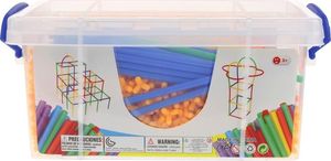 Klocki Słomki Konstrukcyjne Patyczki Zestaw 700el. 14